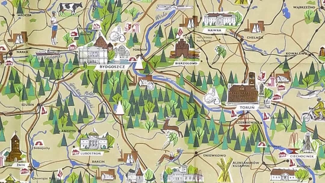 Mapa atrakcji kujawsko-pomorskiego: najciekawsze miejsca regionu