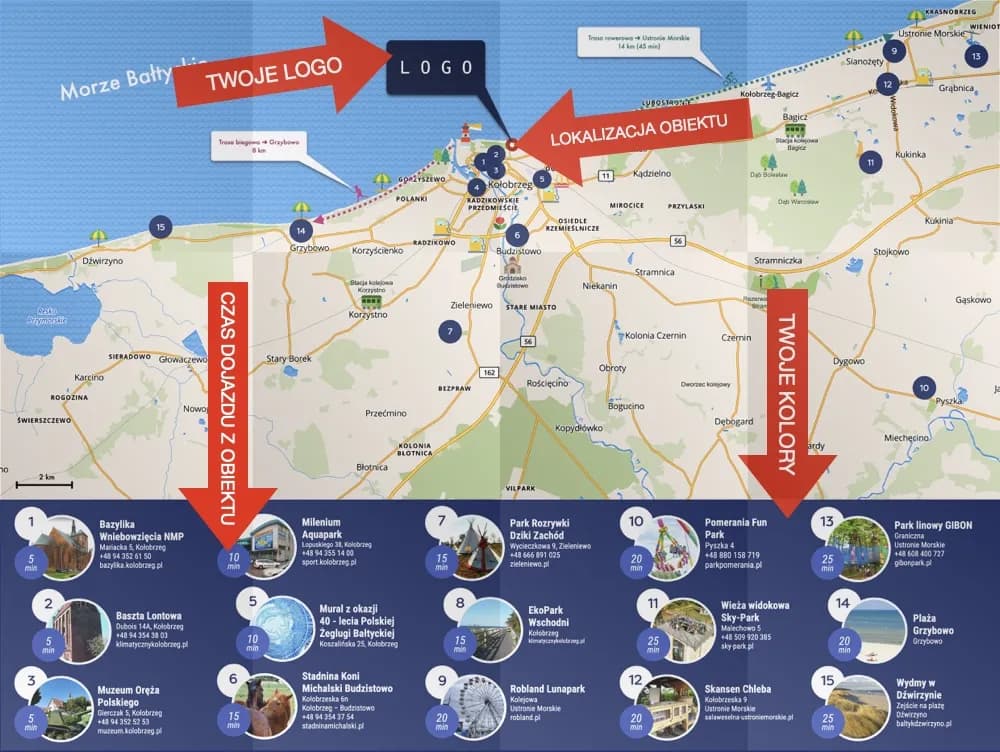 Jak dojechać z Kołobrzegu do Rewala - tanio i wygodnie bez stresu