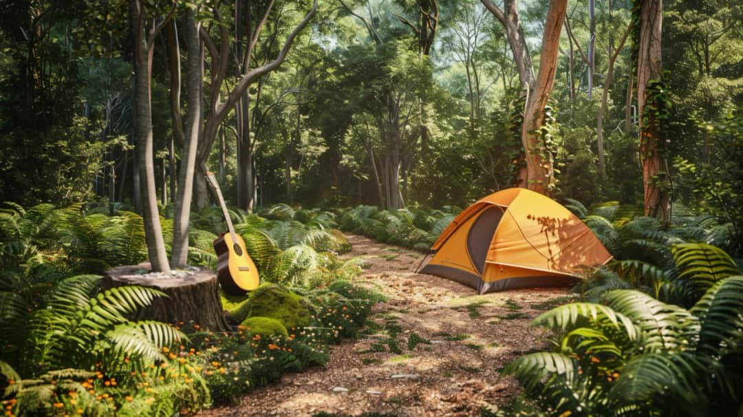 Rewa pole namiotowe: obozuj na kaszubskich szlakach wśród przyrody