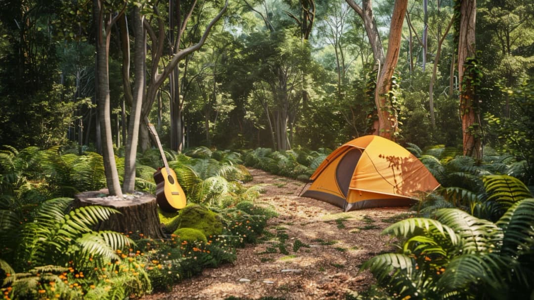 Rewa pole namiotowe: obozuj na kaszubskich szlakach wśród przyrody