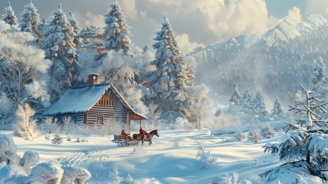 Sylwester na Kaszubach: zabawa przy kuligu na powitanie Nowego Roku