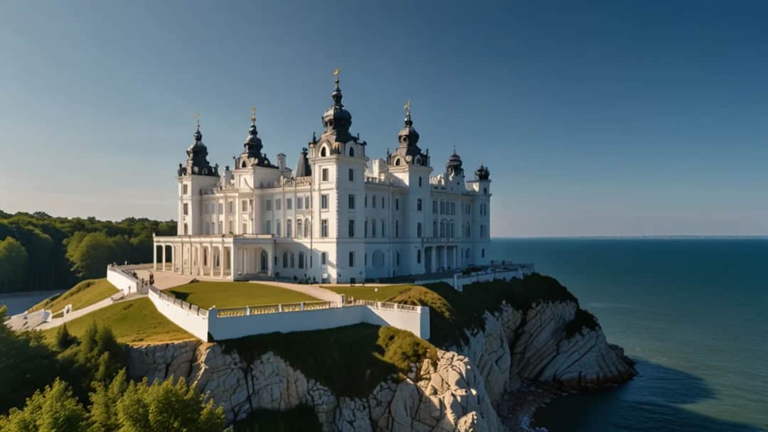 Które pałace nad polskim morzem zachwycą cię swoją architekturą?