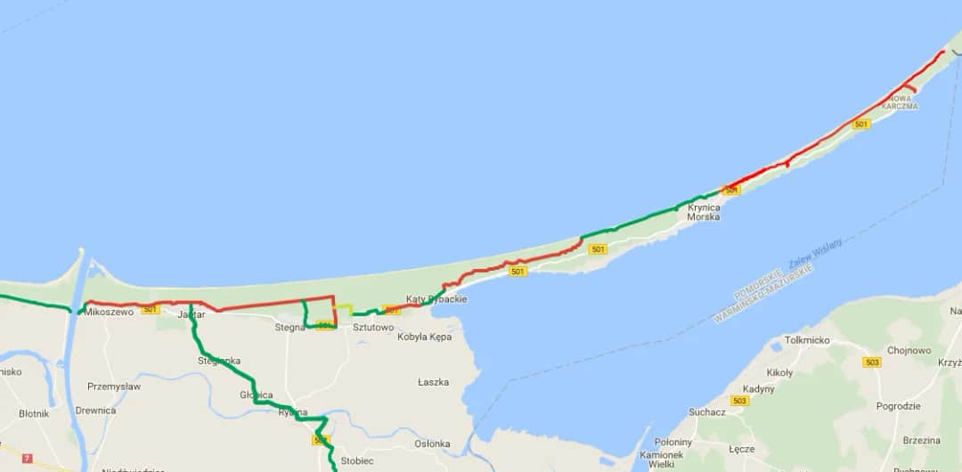 Ścieżka rowerowa Sztutowo-Kąty Rybackie: malowniczy szlak nad morzem